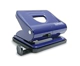 Ventana para personalizar Rapesco PF820ML1 820 Perforadora Metálica de 2 Agujeros, Capacidad de 22 Hojas, Azul