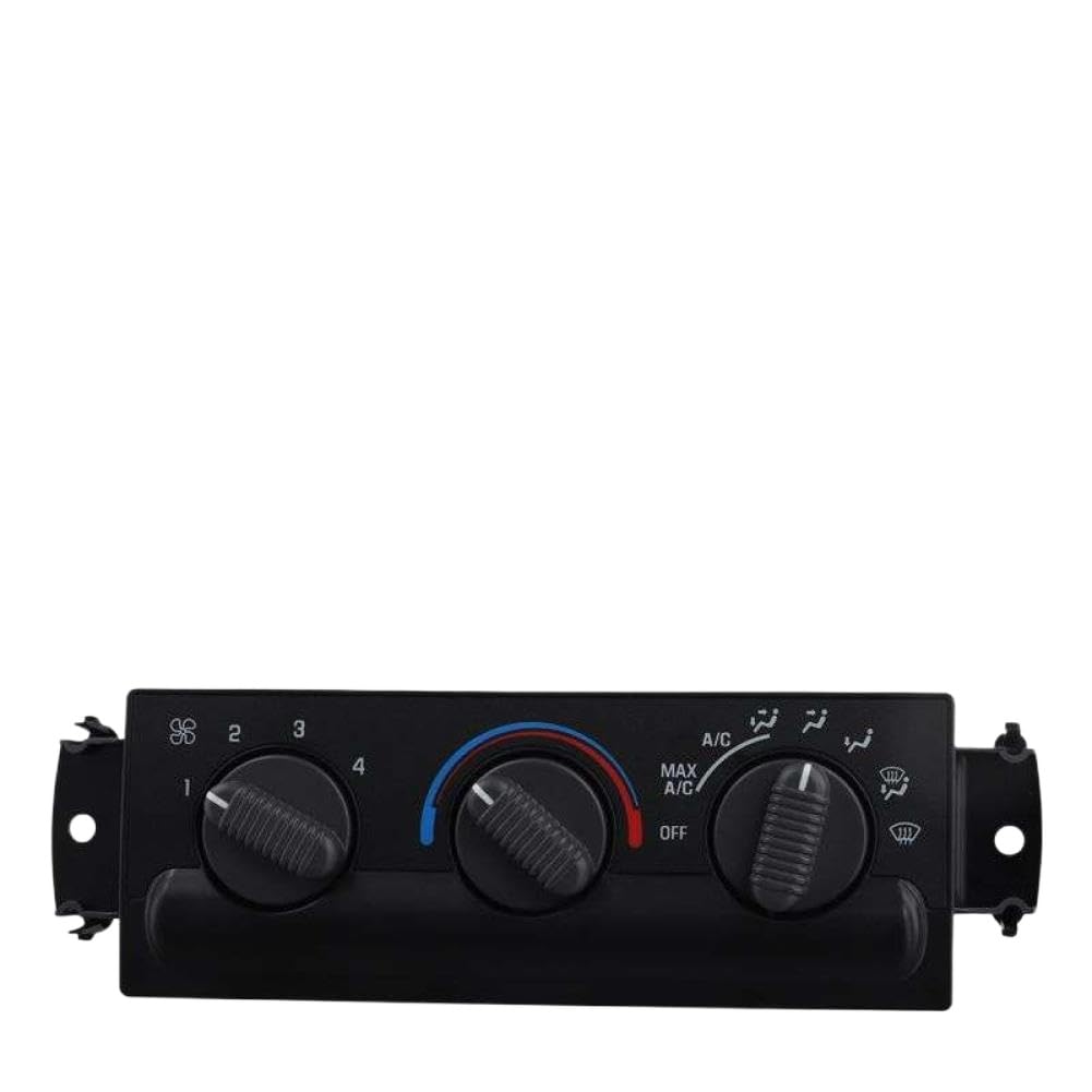 Climate Control Panel Replacement Compatible with Blazer S10 Bravada Part Number 16250545 09351325 15098964