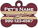 Florida State Seminoles Pet Id Dog Tag | Personalized for Your Pet | NCAA Officially Licensed