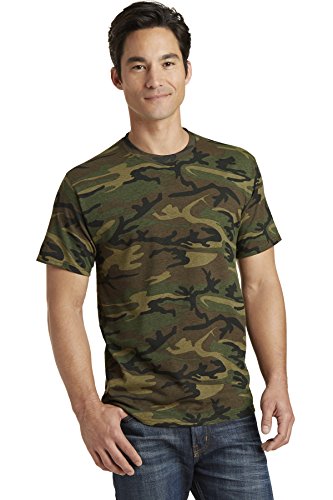 Port & Company Core Cotton Camo Tee 2XL Military Camo | Amazon.com