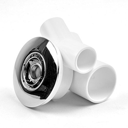 AQUADE Jet Düse Wasserdüse für Whirlpool Jacuzzi Durchmesser: 65mm / ABS verchromt