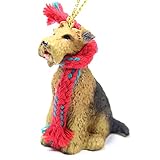 Airedale Terrier Miniature Dog Ornament
