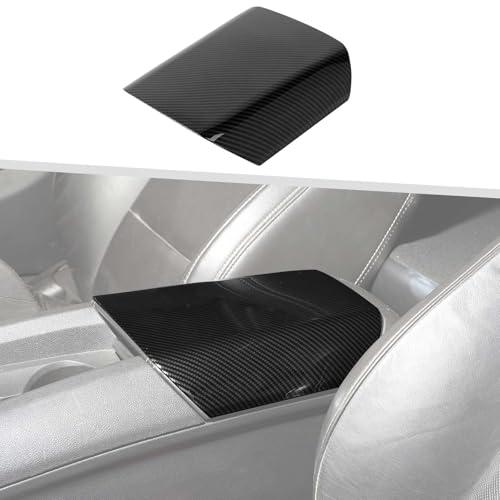 Boîte de rangement console centrale Camaro 2010-2015 style carbone sport
