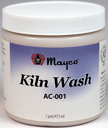 Creative Hobbies Kiln Wash AC-001, Ready to Use Liquid, Pint Jar, Made in USA