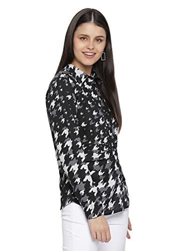 Image of oxolloxo Animalistic mesh Women Casual top