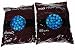 GI Sportz XBALL CERTIFIED MIDNIGHT Paintballs - Blue/Light Blue Shell - AQUA FILL (1,000 COUNT)