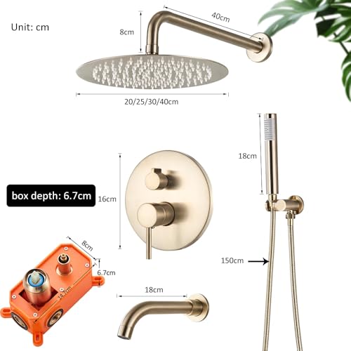 Ensembles de douche de précipitations pour transformer votre rituel d'eau - 4