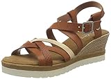  MUSTANG Damen 1317-804-301 Slingback Sandalen, Braun (Kastanie 301), 38 EU