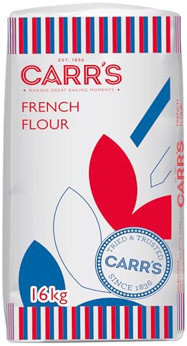 Carr's Provence T55 Artisanal French Baguette Flour 16kg | Made with 100% French Wheat | Artisanal French Flour for Croissants, Baguettes & Pastries
