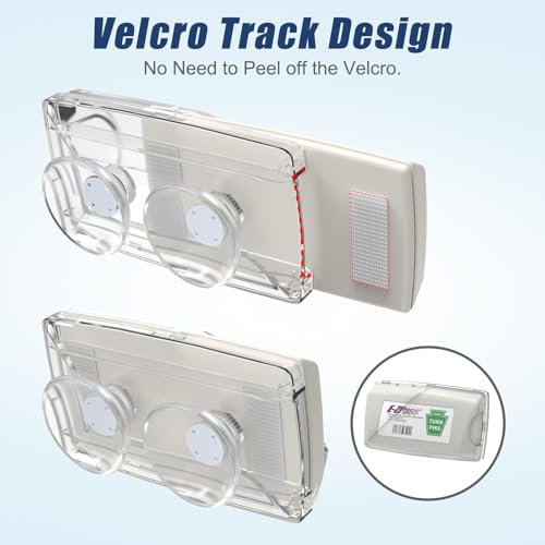 Image of Zeyitian Ez Pass Holder Clear 1 Pack - Super Strong Suction Cups for Windshield, Toll Pass Transponder Holder for EZ Pass /iPass