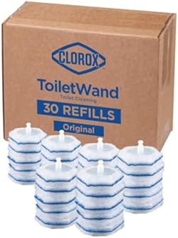 Clorox ToiletWand Disinfecting Refills, Disposable Wand Heads - 30 Count (Package May Vary)