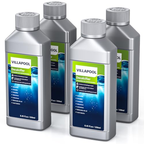 VILLAPOOL 4x250ml Entkalker für Philips Saeco CA6700/99 Kaffeevollautomat