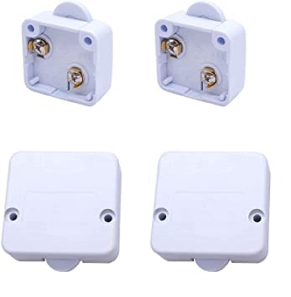 seer Wardrobe Door Plastic Auto Switch Self Resetting Wardrobe Cupboard Sliding Switch | Door Switch ON/OFF Light Control - Pack of 2-picture-17