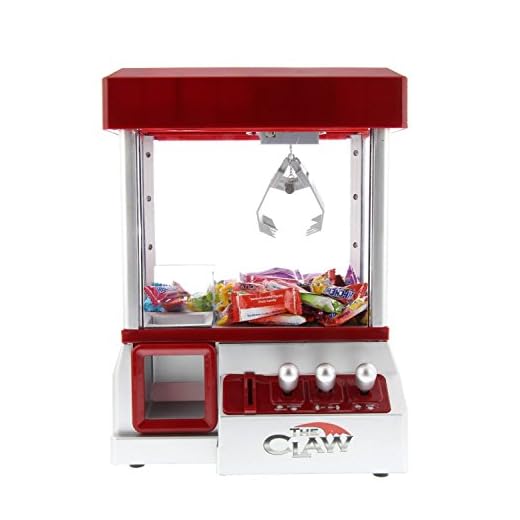 Etna Electronic Arcade Claw Machine - Toy Grabber Machine with Flashing LED Lights and Sound