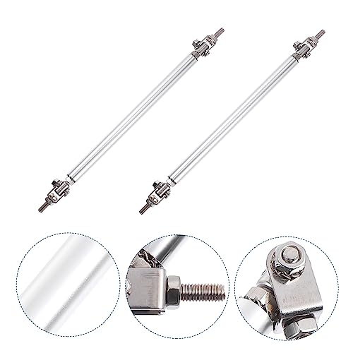 Totority 2 Peças Haste Surround Do Carro Pára-Choque Dianteiro Barra De Suporte De Pára-Choque Diant