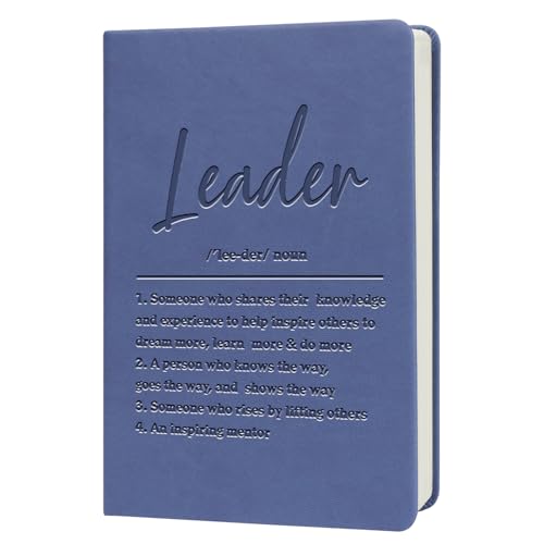 Carnet de notes de leadership en cuir pour organiser ses idées de manager