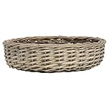 Marke: IB Laursen IB Laursen 2993-00 Brotkorb/Servierkorb - Rattan - rund - Ø 27 cm