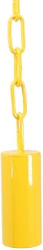 Bonka Bird Toys 1343 Medium Indestructible Pipe Bell Yellow Colorful Durable Parrotlet Budgie Finch