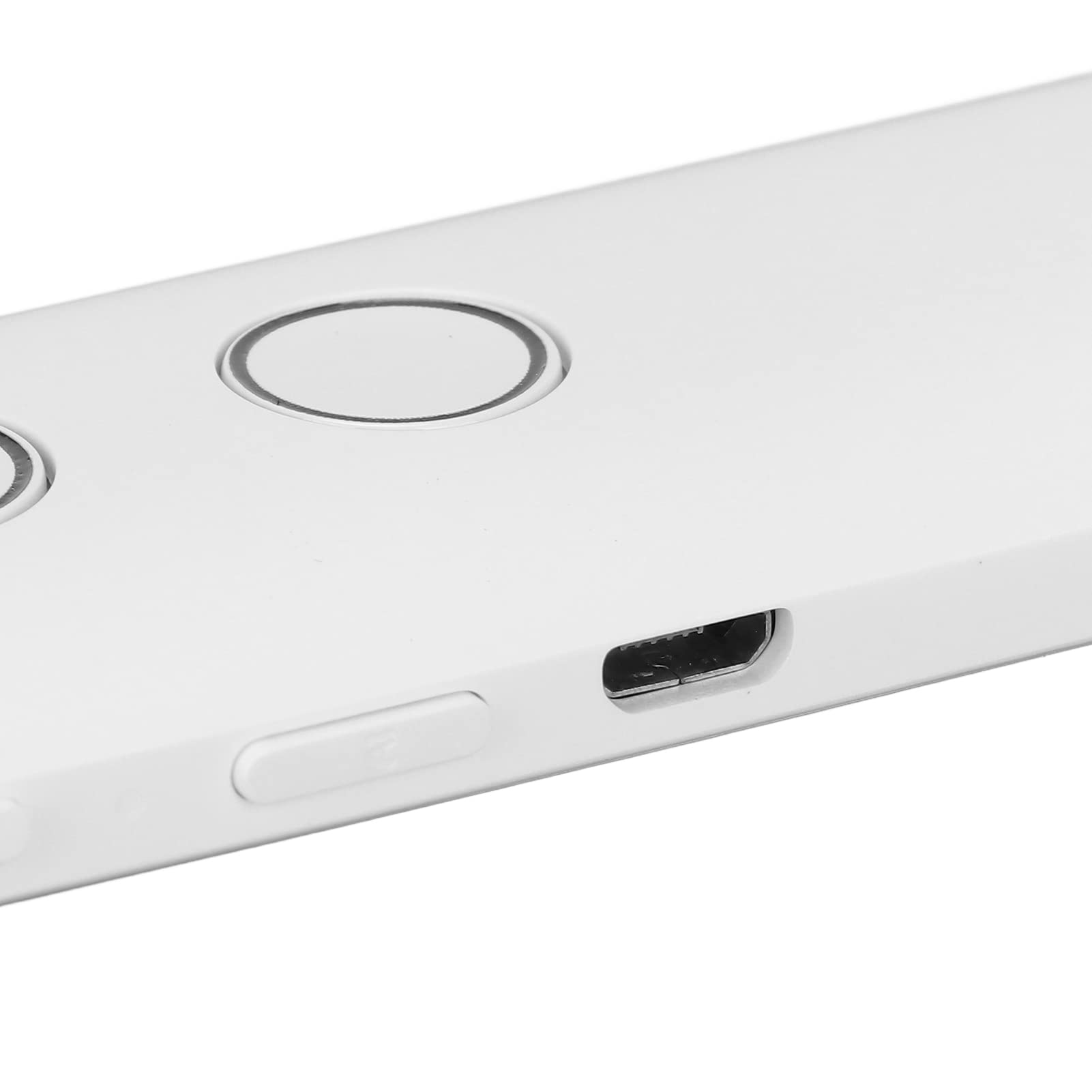 Dispositivo di Traduzione Vocale, 40 Lingue Traduttore Portatile Bluetooth AI a 2 Vie in Tempo Reale per Viaggi, Traduttore Tascabile, Batteria Integrata da 800 mAh(Bianco)