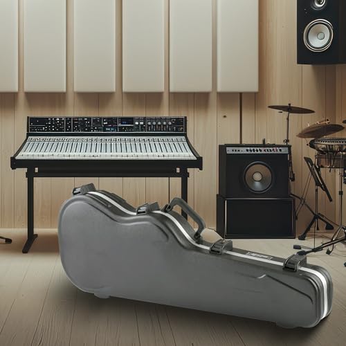 Image of SKB Cases Standard Electric Guitar Shaped Case with TSA Recognized Locking Latch, Molded-In Bumper Protection and Fully Plush Lined Interior