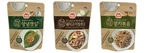 Three kinds of side dishes (Home Made Style)