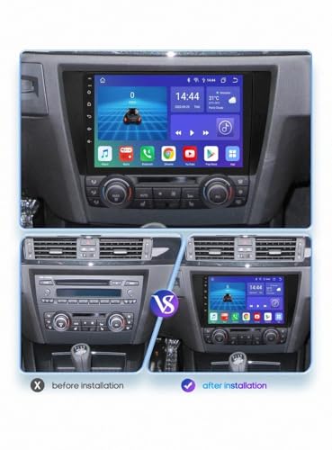 Radio Coche 2 DIN para Citroen C4 2004-2011 con CarPlay y Android Auto 2