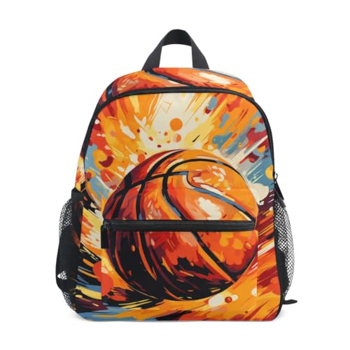 Sac à dos basket-ball tout-petits anti-glissement avec sifflet pour enfants 1-6 ans