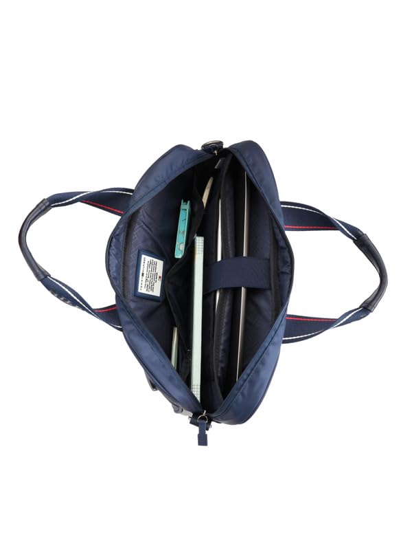 Image of Tommy Hilfiger Professional Business Case Koniag - Black | Backpack for School, College and Work | Water-Resistant | Fits 14-inch Laptop, with Trolley Sleeve & 1-Year Warranty