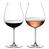 Riedel Veritas Pinot Noir Glass, Set of 2, Clear