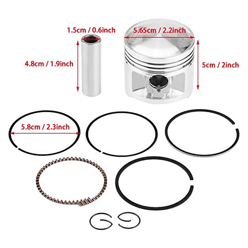 Anel de montagem de pistão do motor fácil de instalar, conjunto de pistão, acessório de substituição
