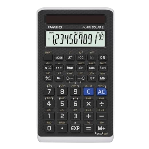 Rekenmachine Casio FX-82 solar II