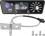 Banbitebq Upgraded Digital Trapezoid Controller Kit for Pit Boss Vertical Pellet Smokers - Compatible with PBV3P1/PBV4PS1/PBV5P1 Series Vertical Smoker,Comes with RTD Temperature Probe Sensor