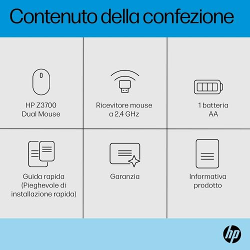 Z3700 Mouse Wireless, Sensore Preciso, Tecnologia LED Blue, 1200 DPI, 3 Pulsanti, Rotella Scorrimento, Ricevitore USB Wireless 2.4 GHz Incluso, Design Pratico e Confortevole, Oro - Mouse gaming - Immagine 8