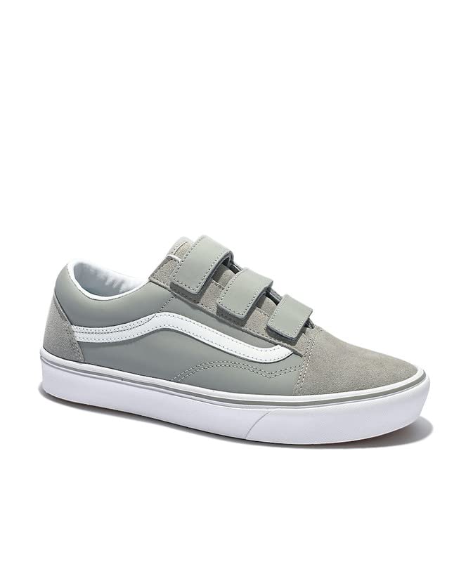 VansUnisex-Adult Old Skool V ComfyCush Safe Space Skate Shoes Drizzle/True White Men
