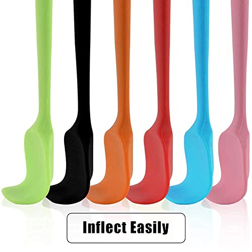 4-Piece 10.6 Inch Standard Spoon Spatulas + 6-Piece 8.2 Inch Small Spoon Spatulas #TOP4