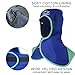 TRQWH Welding Hood Neck Protection - Heat and Abrasion Resistant Protective Head Cover, Welding Caps with Neck Shoulder Drape (Blue)