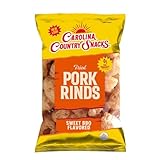 Fried Pork Rinds Sweet & Mild BBQ 6 bags (1.75oz)