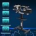GLOPTIX GT-E600 Electronic Tennis Racket Stringing Machine Digital Desktop Progression String Tools, with Tools and Accessories