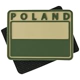 Helikon polnisch Verhaltene Flag Patch mit Polen drucken Khaki Set von 2