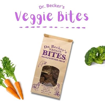 Dr Becker's Veggie Bites Dog & Cat Treats, 4 oz (113g)