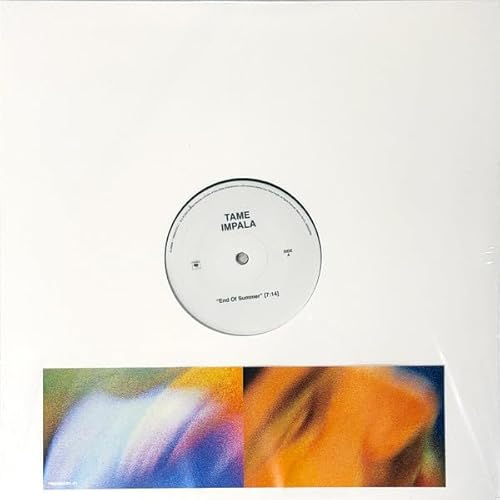 Tame Impala End of Summer White Label 12-Inch Vinyl Record, Limited Edition Single, 7:14 Duration
