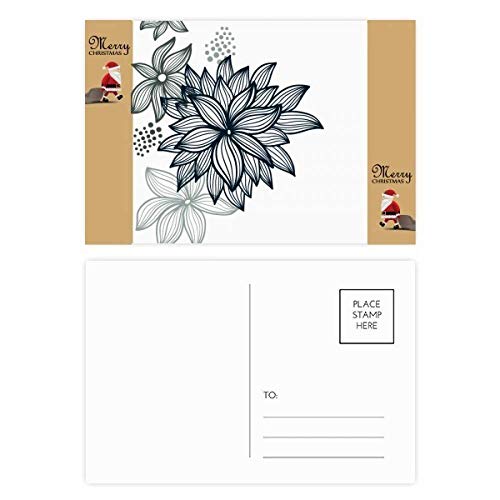 Cartes postales motif fleurs de qualité premium avec des illustrations botaniques riches