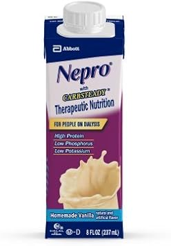 Nepro? with Carb Steady? Therapeutic Nutritional Homemade Vanilla Drink 237mL, Ready-to-Drink