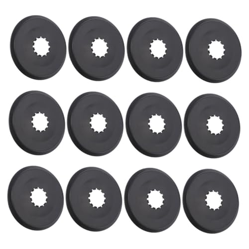 Abaodam 12Pcs Bicycle Rear Wheel Protectors Durable Flywheel Guards for Mountain and Road Bikes Lightweight Protection Easy Installation Reliable Sprocket Safety