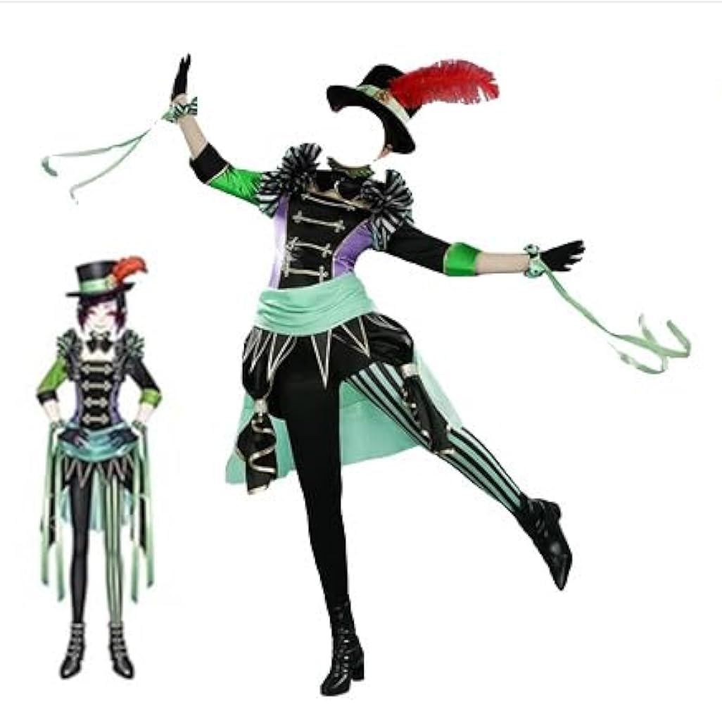 Amazon.co.jp: [fenglei] ツイステ風 ハロウィン ステージ・イン