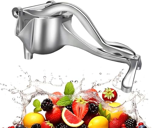 Presse Agrumes Manuel,Extracteur De Jus Manuel,Extracteur De Jus à Levier En Aluminium,Presse Fruit Manuel,Presse Agrume Avec Poignée Ergonomique,Utilisé...