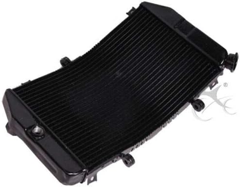 TCMT Black Aluminum Radiator Cooler Engine Cooling Fit For Suzuki GSXR 600 2001-2003 GSXR 750 2000-2003