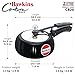 Hawkins 2 Litre Contura Black Pressure Cooker, Hard Anodised Inner Lid Cooker, Handi Cooker, Small Cooker, Black (CB20)