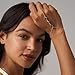 Green Emerald Hand Chain Bracelet 14k Gold Finger Ring Bracelet Hand Chain for Women 6