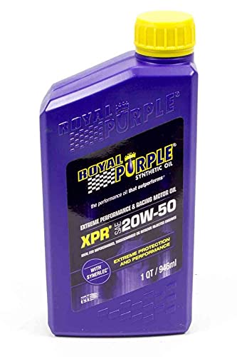 Royal Purple 06051 Xpr Sae 20W-50 Extreme Performance Racing Motor Oil - 1 Quart (Case Of 6) #TOP1